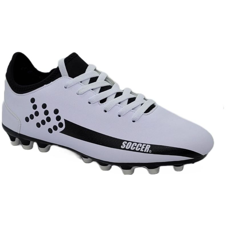 ZAPATILLAS SOCCER FUTBOL WHITE ADULTO SPS-5-0