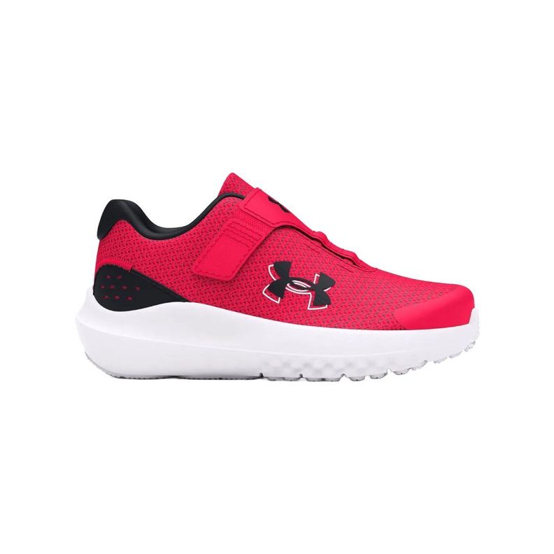 ZAPATILLA NIÑOS UNDER ARMOUR SURGE 4 AC ROJO | 3027105-600-0
