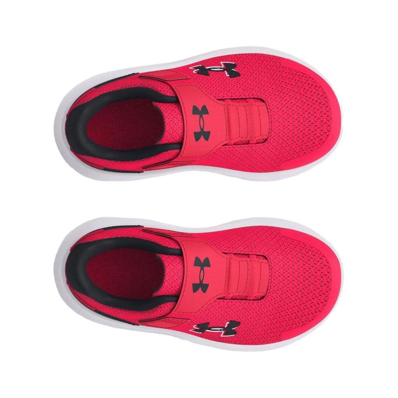 ZAPATILLA NIÑOS UNDER ARMOUR SURGE 4 AC ROJO | 3027105-600-3