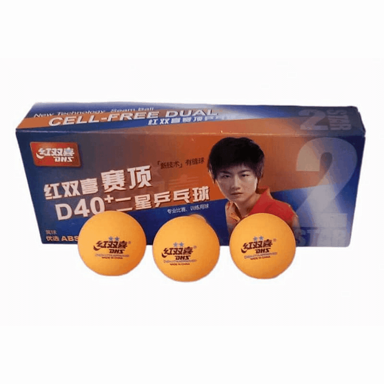 PELOTAS DE PING PONG 2 ESTRELLAS SET 10 DH02STAR-0