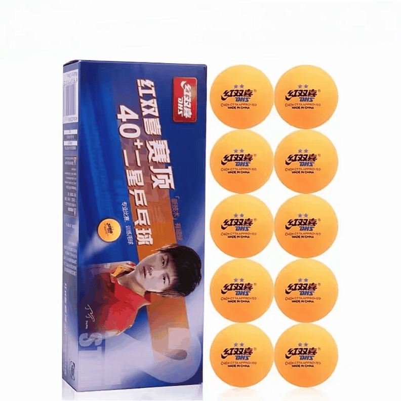 PELOTAS DE PING PONG 2 ESTRELLAS SET 10 DH02STAR-1