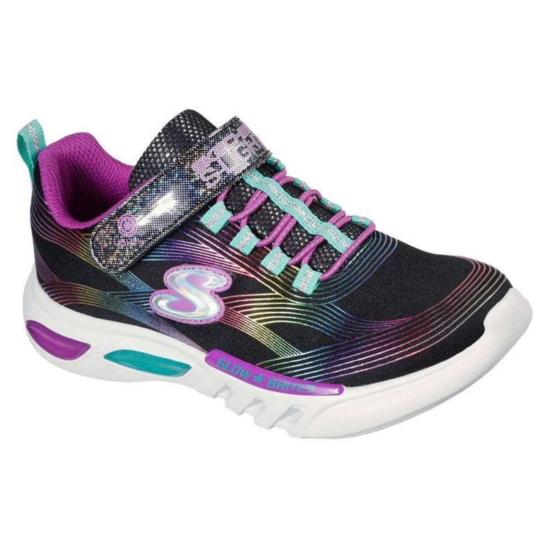 Zapatillas Skechers S Lights Glow-Brites Niñas (Luces) 302306L-BKMT-0