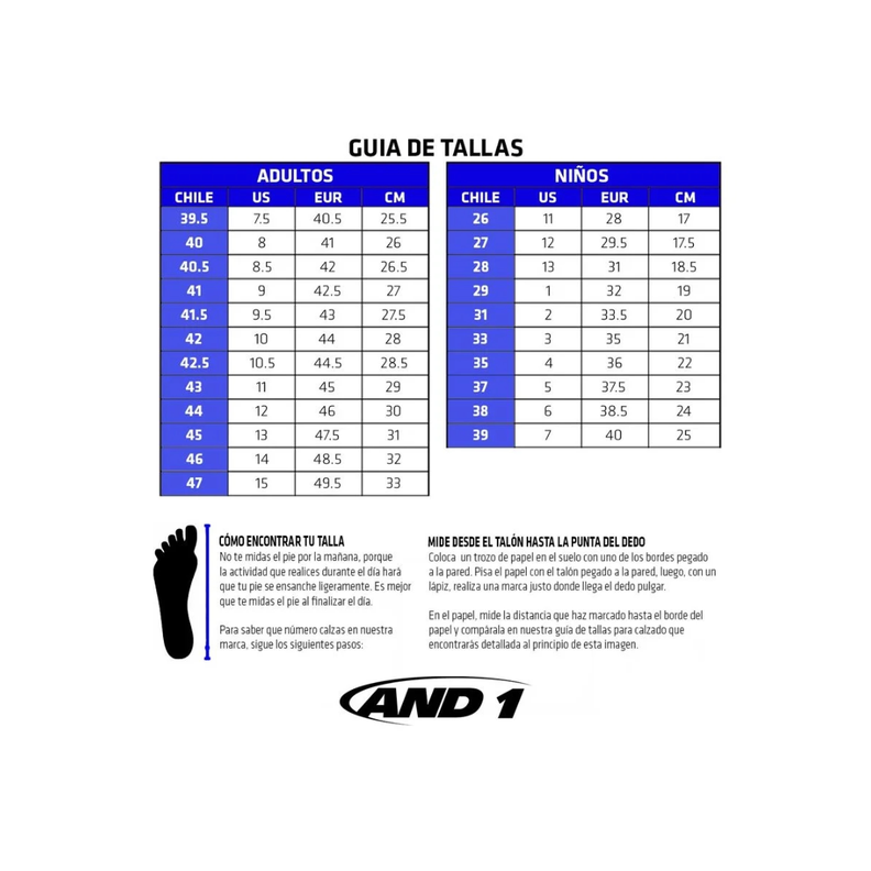 ZAPATILLAS AND 1 PULSE 3.0 | AD90231M-WB-5