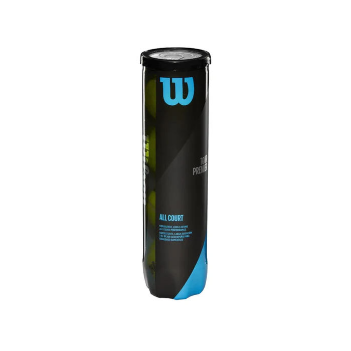 PELOTA DE TENIS TOUR PREMIER ALL CT 4 BALL CAN WILSON WILWRT119400-0
