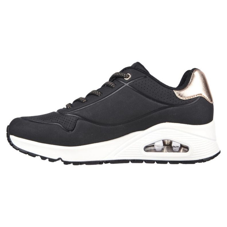 ZAPATILLAS SKECHERS UNO SHIMMER AWAY 155196-BLK-3