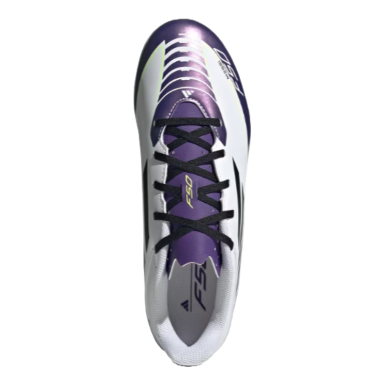 ZAPATILLAS DE BABY FÚTBOL F50 CLUB MESSI BLANCAS | IE9074-3