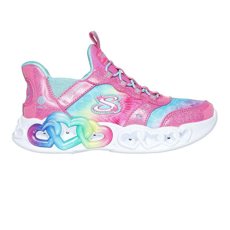 ZAPATILLAS SKECHERS SLIP INS HEART LIGHTS INFINITE NIÑA 303-4