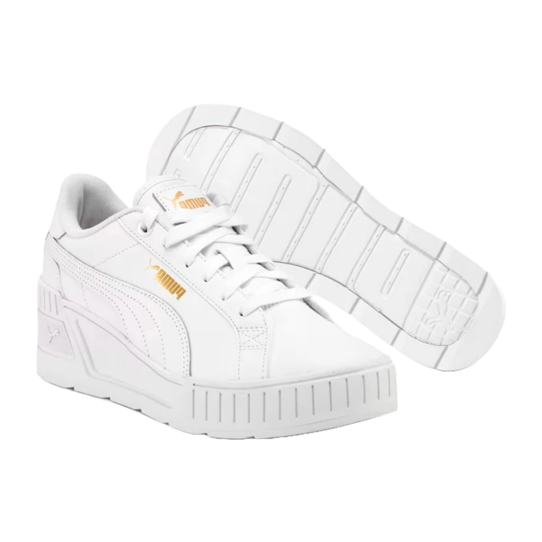 ZAPATILLAS PUMA KARMEN WEDGE BLANCAS (MUJER) | 390985 07-1