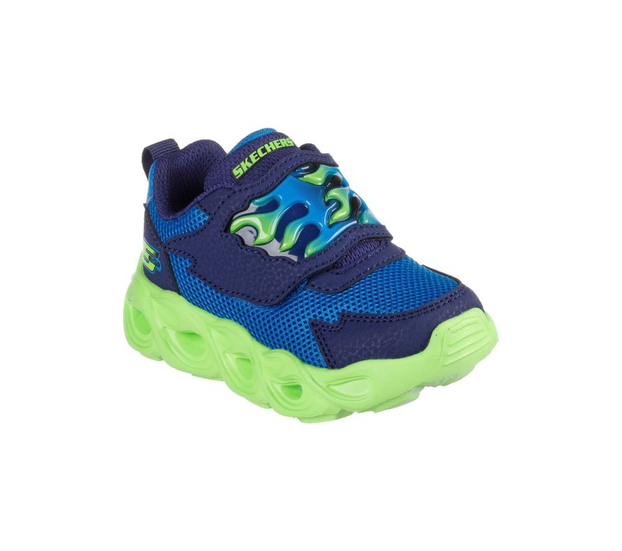 Zapatillas Skechers S Lights Thermo Flash Flame Flow Bebes 400104N-NVLM-0