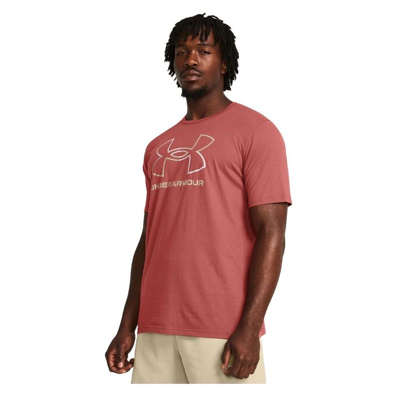 POLERA UNDER ARMOUR FOUNDATION SALMON | 1382915-611-3