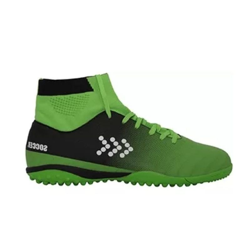 Zapatillas Soccer Baby Futbol Black/Gream Adulto S5-7B-0