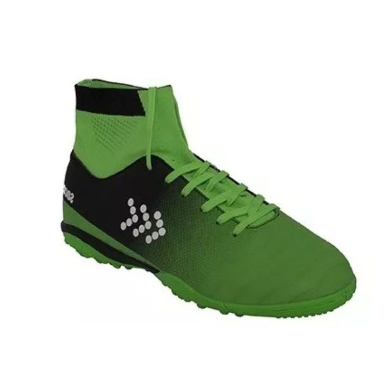 Zapatillas Soccer Baby Futbol Black/Gream Adulto S5-7B-1