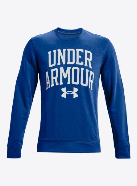 POLERON UNDER ARMOUR RIVAL TERRY CREW AZUL | 1361561-432-0