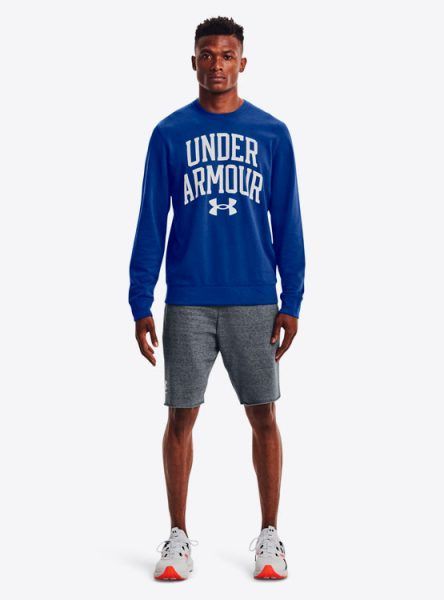POLERON UNDER ARMOUR RIVAL TERRY CREW AZUL | 1361561-432-4