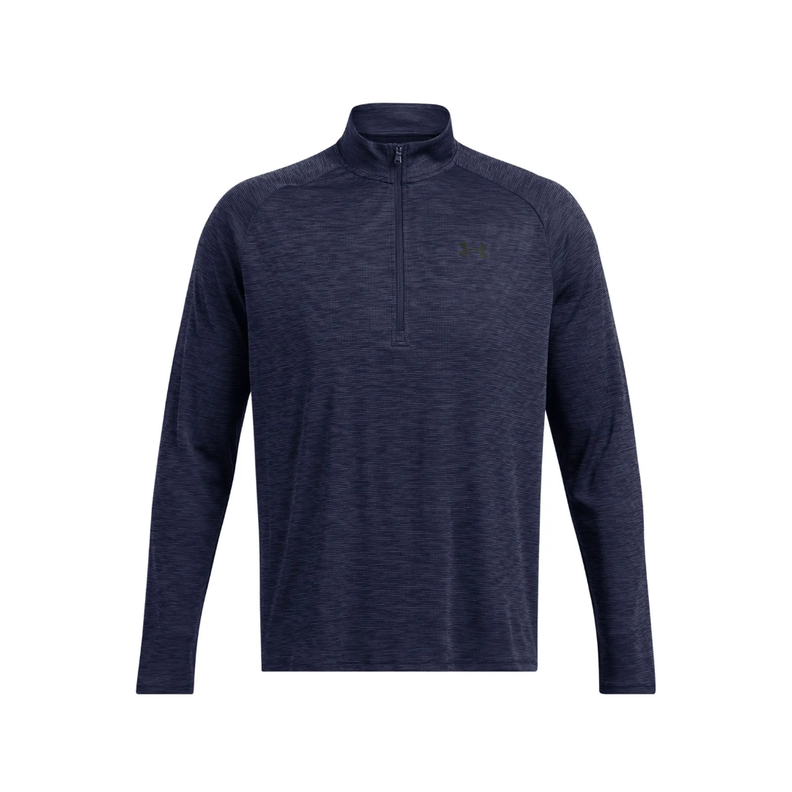 POLERÓN UNDER ARMOUR TECH HALF ZIP AZUL MARINO 1382797-410-0