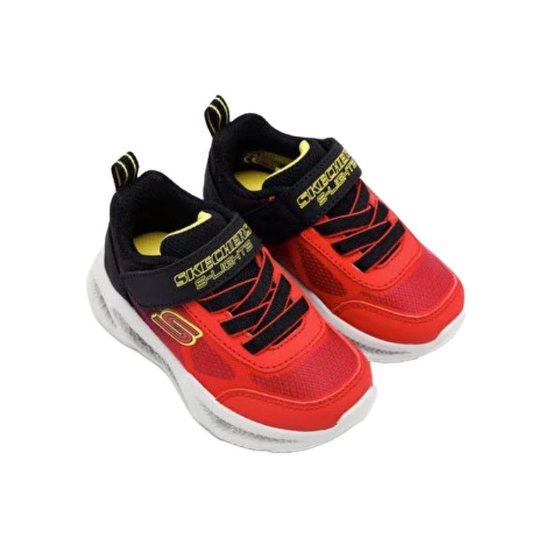 ZAPATILLAS SKECHERS METEOR KRENDOX INFANTIL 401495N-RDBK-4