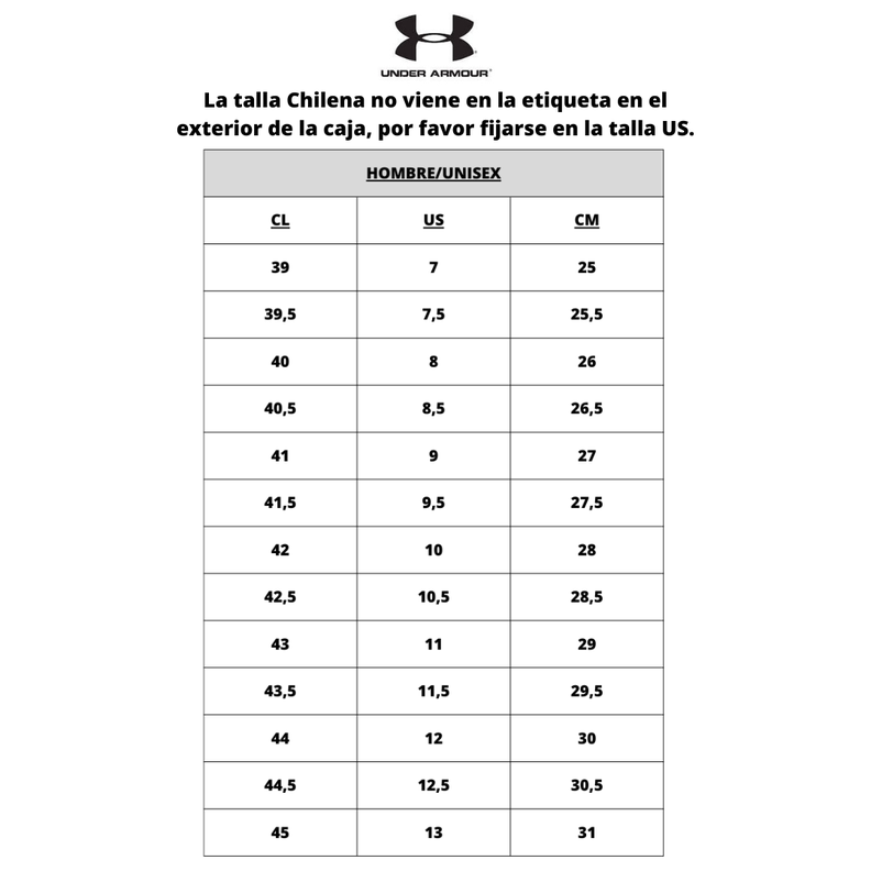 ZAPATILLAS UNDER ARMOUR LOCKDOWN 7 | 3028512-100-5