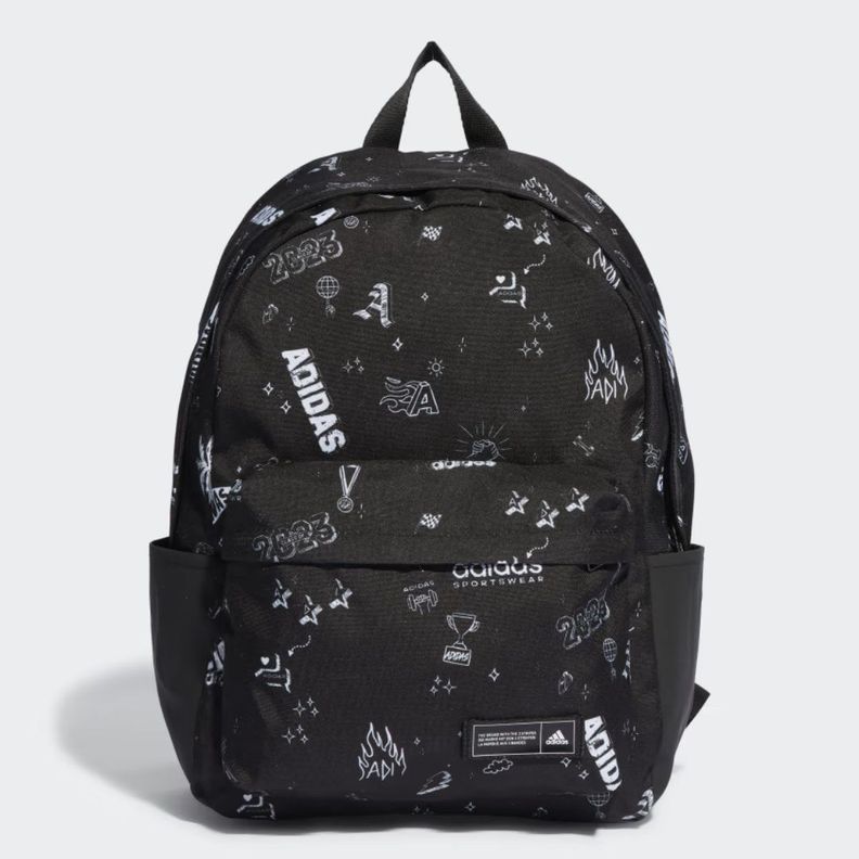 MOCHILA ADIDAS CLASSIC NEGRO/BLANCO | IJ5632-0