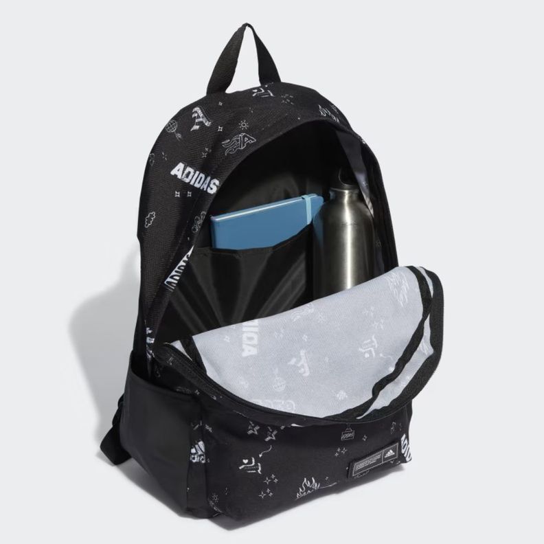 MOCHILA ADIDAS CLASSIC NEGRO/BLANCO | IJ5632-2