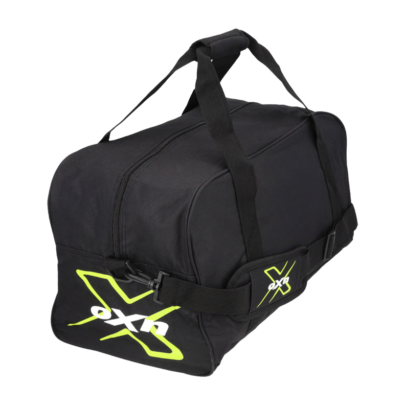 BOLSO DEPORTIVO OXN NEGRO/VERDE LIMA | XT-006AC-VE-0