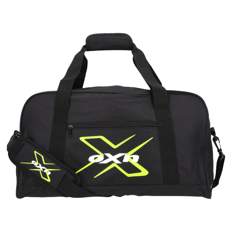 BOLSO DEPORTIVO OXN NEGRO/VERDE LIMA | XT-006AC-VE-1