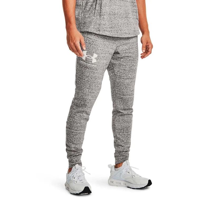 PANTALONES UNDER ARMOUR RIVAL TERRY GRIS | 1361642-112-2