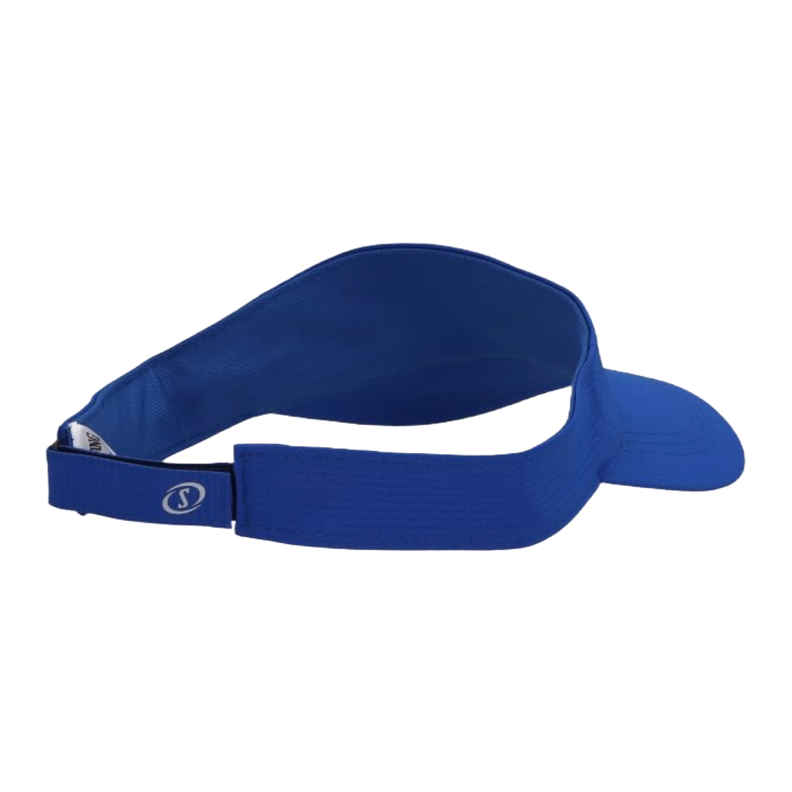 VISERA CURVA SPALDING SPORT-V REFLEX AZUL (LOGO REFLECTANTE-1