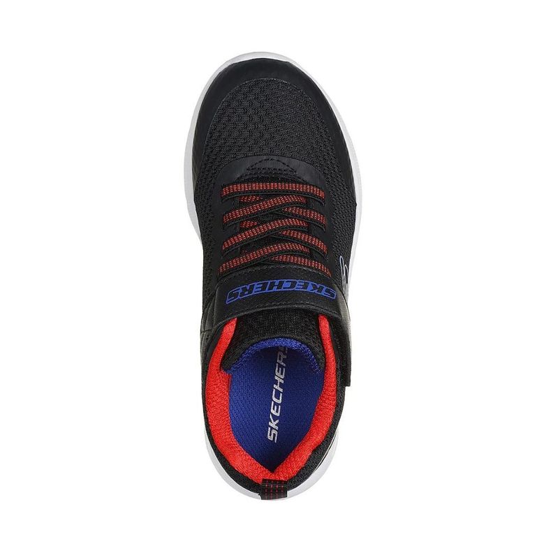 ZAPATILLAS SKECHERS MICROSPEC MAX NIÑOS 403818L-BKRB-1