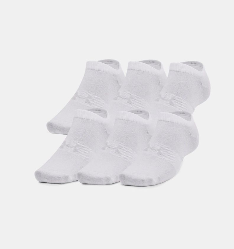 CALCETINES UNDER ARMOUR ESSENTIAL NO SHOW 1370542-100-0