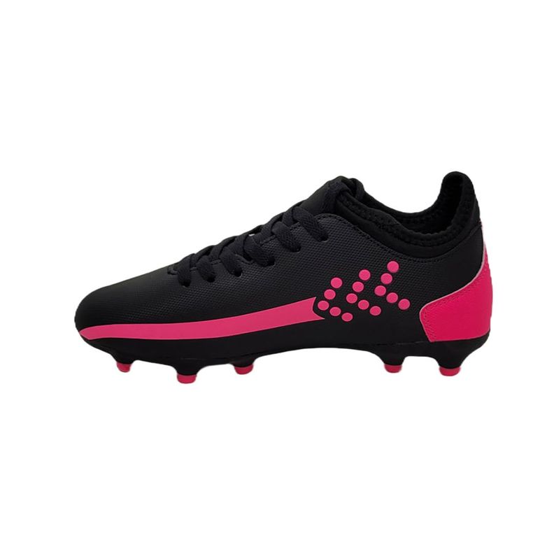Zapatillas Soccer Futbol Black/Fucsia Unisex Adulto SP-3-1