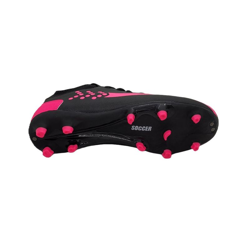 Zapatillas Soccer Futbol Black/Fucsia Unisex Adulto SP-3-2