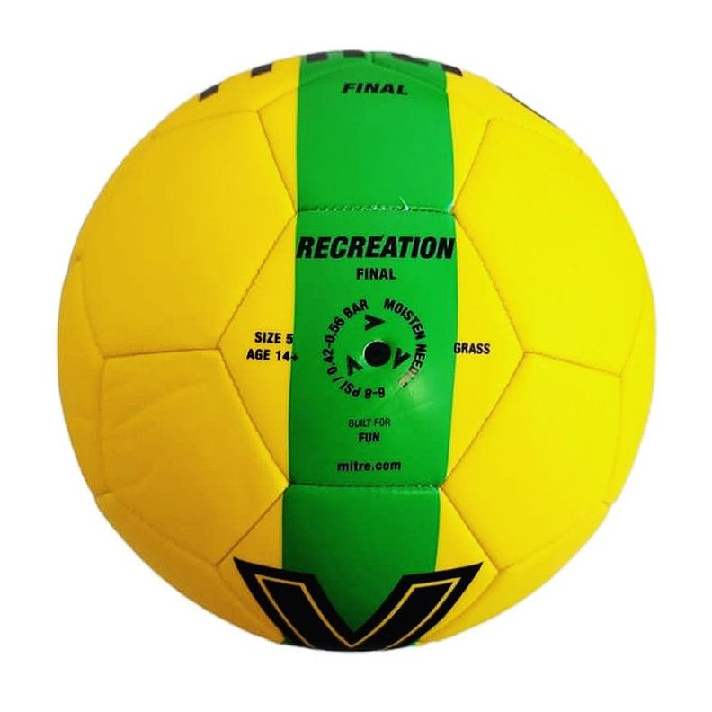 Balón Futbol New Final Amarillo Verde Mitre N°5 MI36648-1