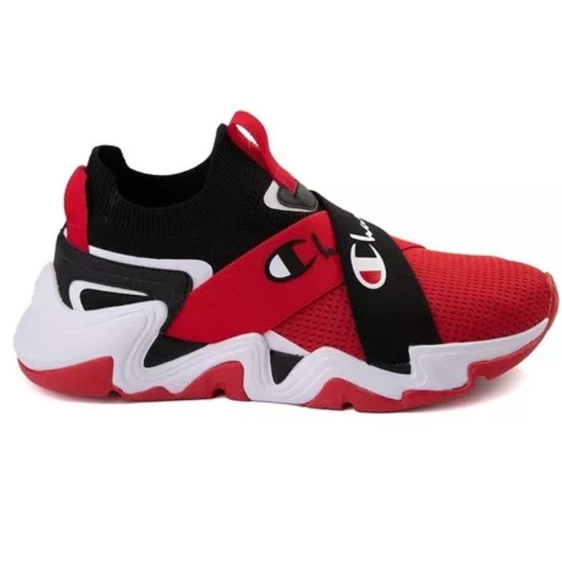 ZAPATILLA CHAMPION HYPER CROSS LO BLACK/SCARLET CP101903M-0