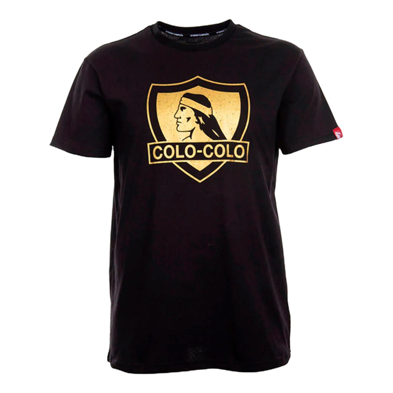 POLERA COLO COLO NEGRO/DORADO | CCPOI2301-0