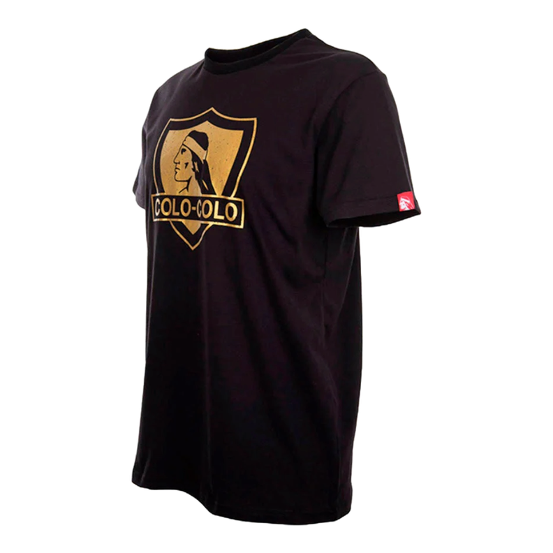 POLERA COLO COLO NEGRO/DORADO | CCPOI2301-1