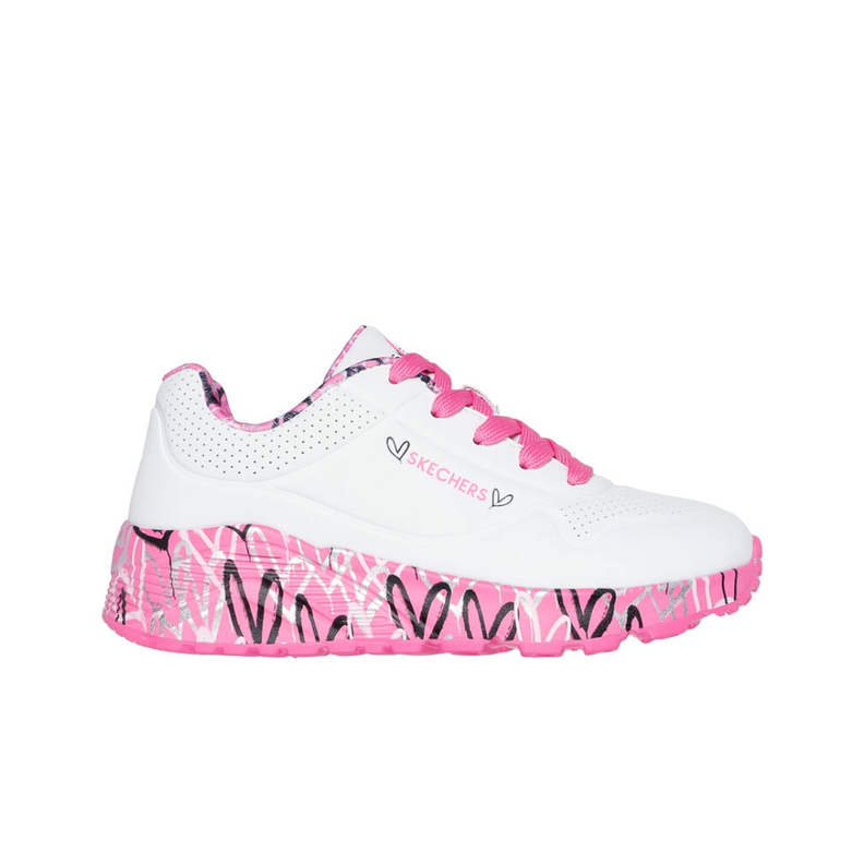 ZAPATILLAS SKECHERS UNO LITE LOVELY | 314976L-WHP-0