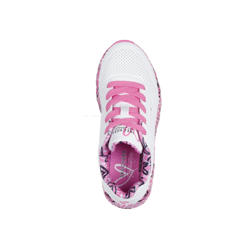 ZAPATILLAS SKECHERS UNO LITE LOVELY | 314976L-WHP-2