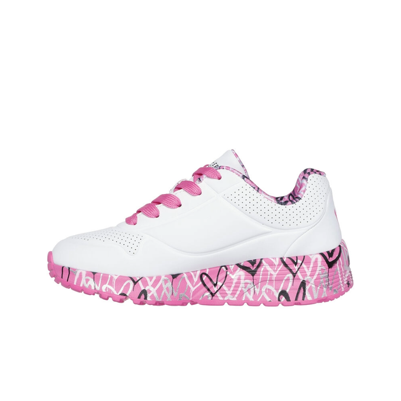 ZAPATILLAS SKECHERS UNO LITE LOVELY | 314976L-WHP-3