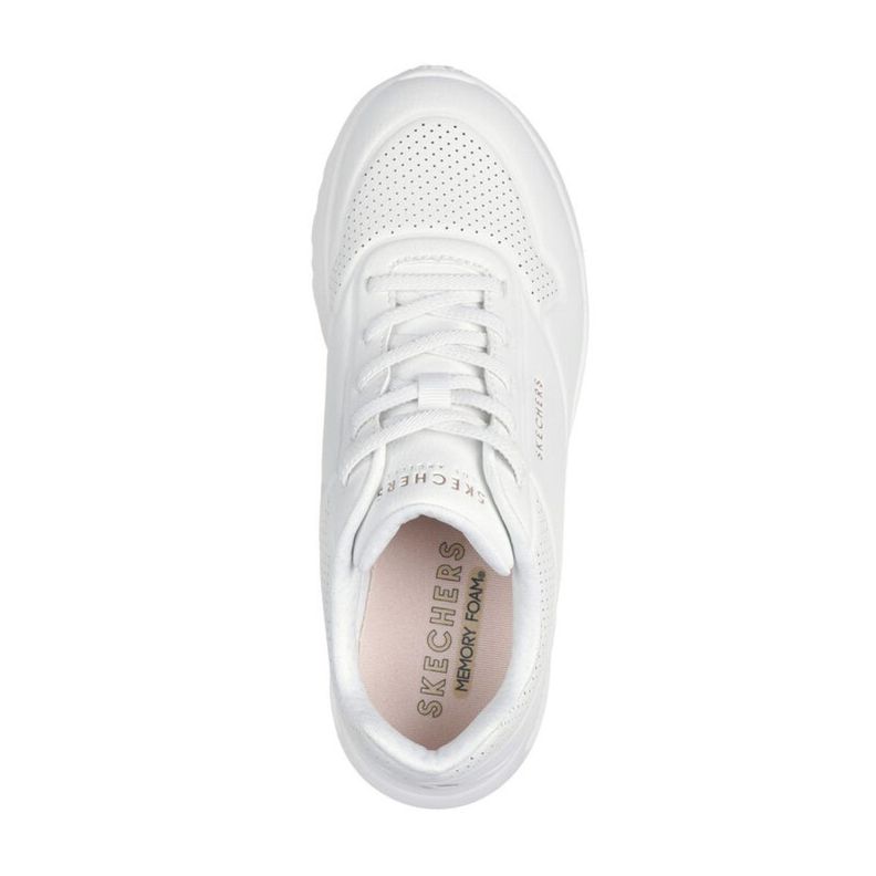 ZAPATILLAS SKECHERS UNO LITE WORK BLANCAS | 177289-WHT-4