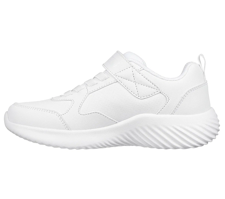 ZAPATILLAS SKECHERS ESCOLAR BOUNDER | 405626L-WHT-1