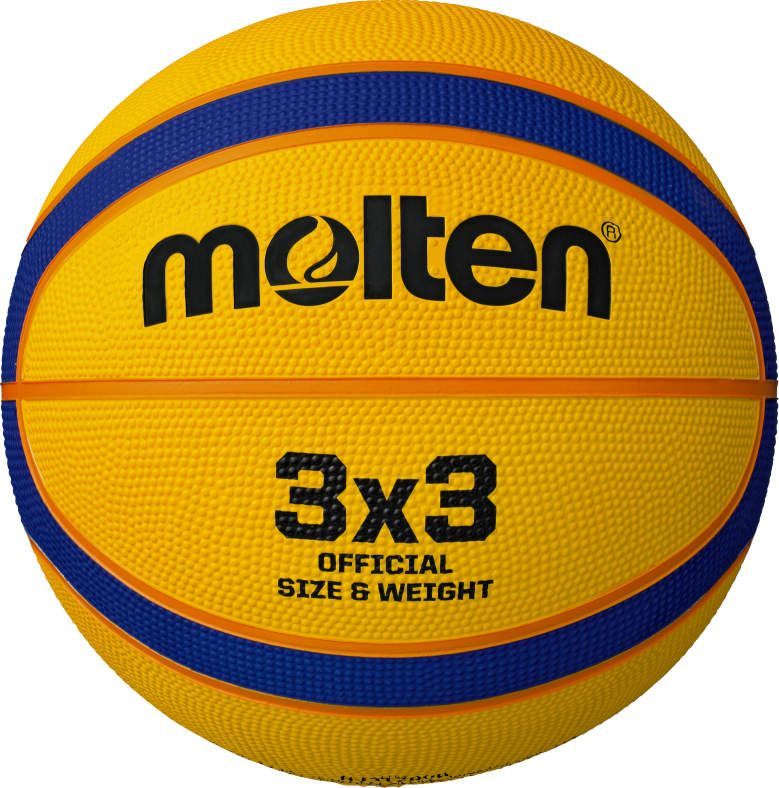 BALON DE BASKETBALL MOLTEN 3X3 AMARILLO | MO21971-0