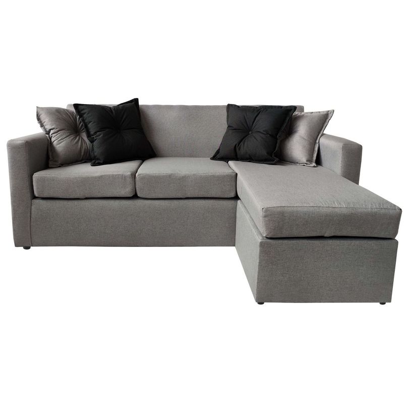Seccional Reversible Akira Gris Perla-0