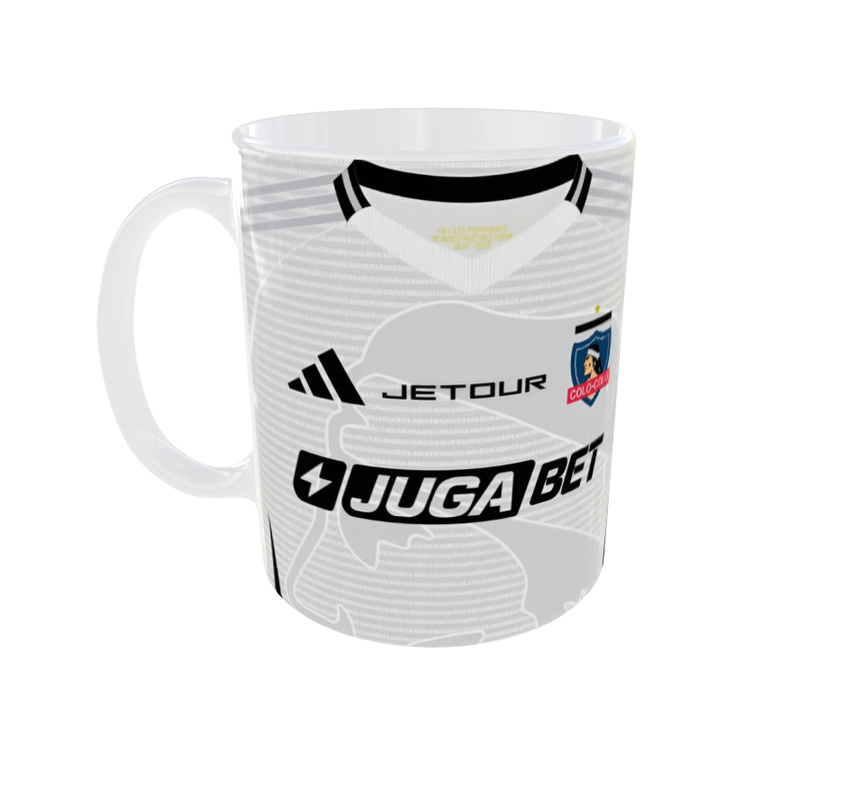 Taza Colo Colo Diseño Camiseta Ideal Para Hinchas-0