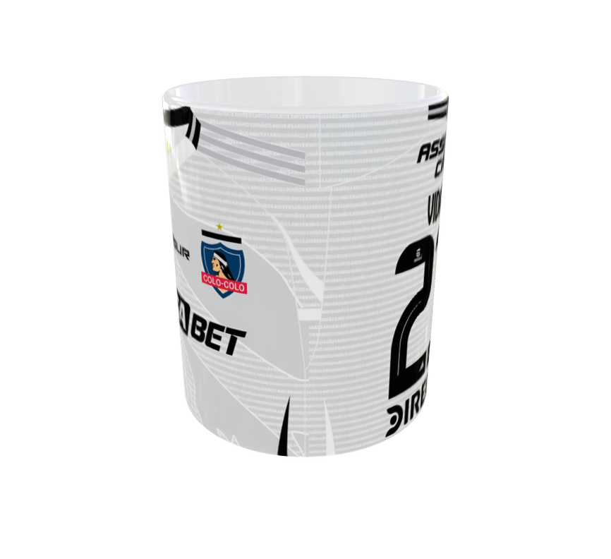 Taza Colo Colo Diseño Camiseta Ideal Para Hinchas-2