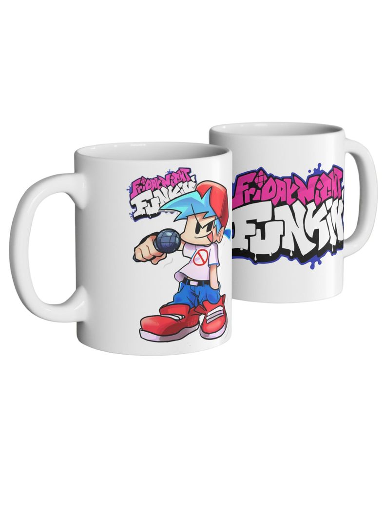 Taza Mug Videojuego Friday Night Funkin' Tazón 325 Ml-0