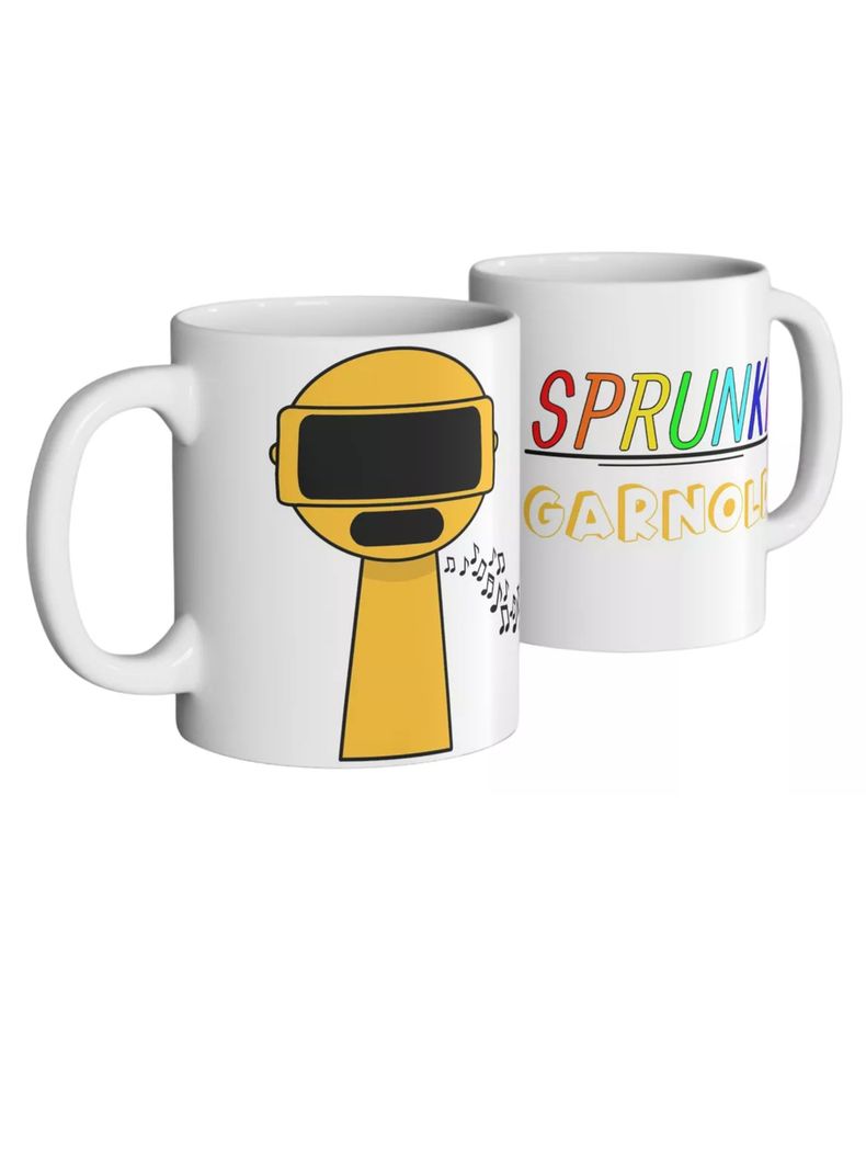 Taza Sprunki Incredibox Garnold Tazón 325ml-0