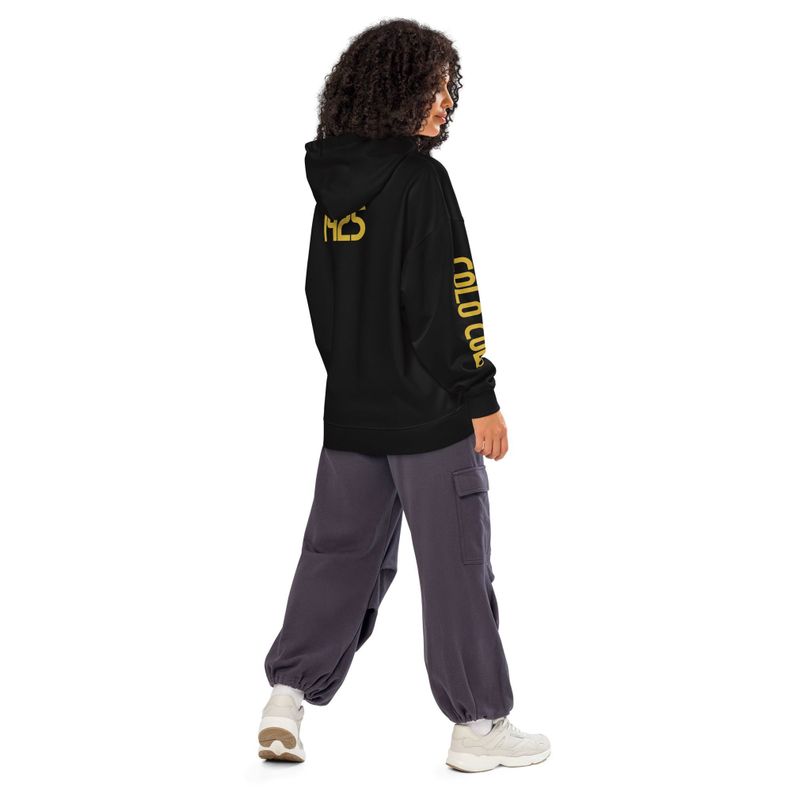 Polerón Hoodie Colo Colo Escudo Centenario Negro Unisex-6