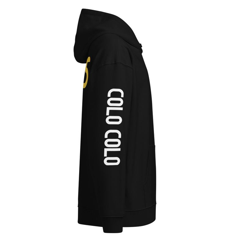 Polerón Hoodie Colo Colo Centenario Negro Unisex-1