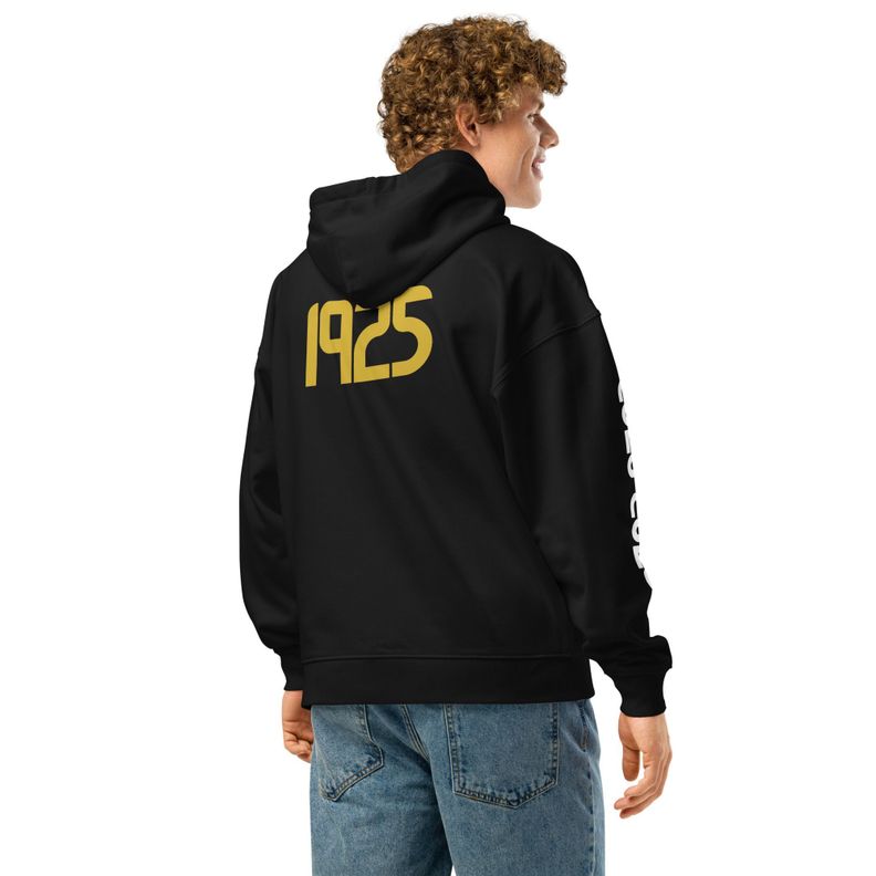 Polerón Hoodie Colo Colo Centenario Negro Unisex-5