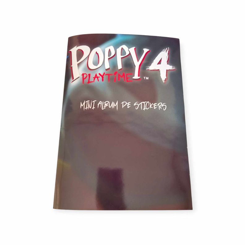 Mini Album Poppy Play Time Capitulo 4 + 3 Sobres-1
